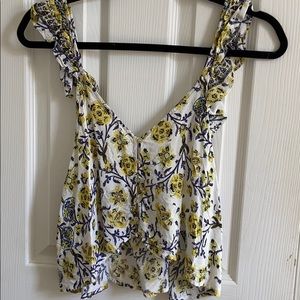 Floral Crop Top